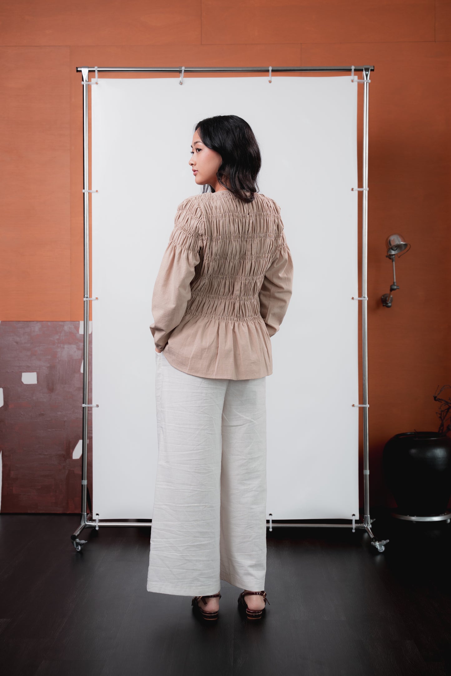 Alexa Top In Khaki