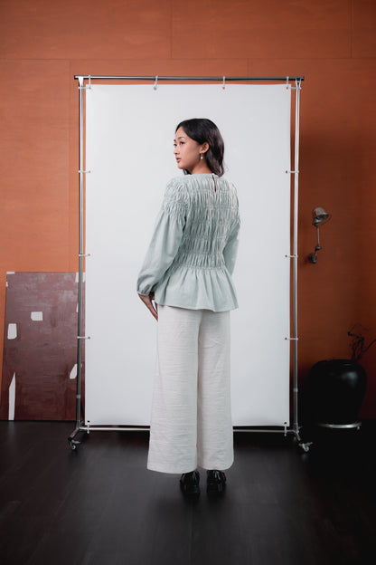 Alexa Top In Mint Green