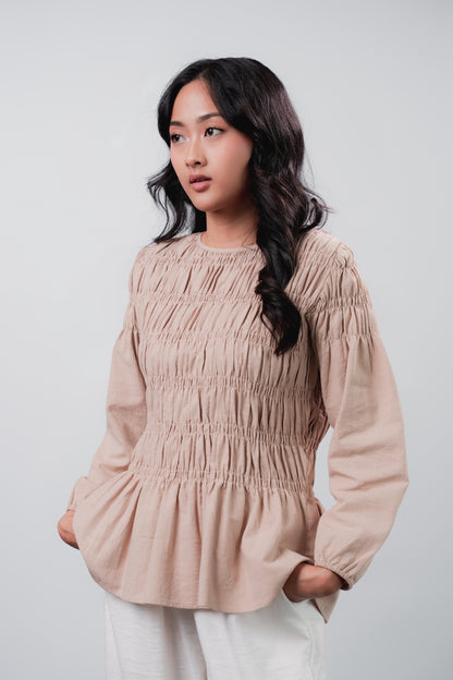 Alexa Top In Khaki