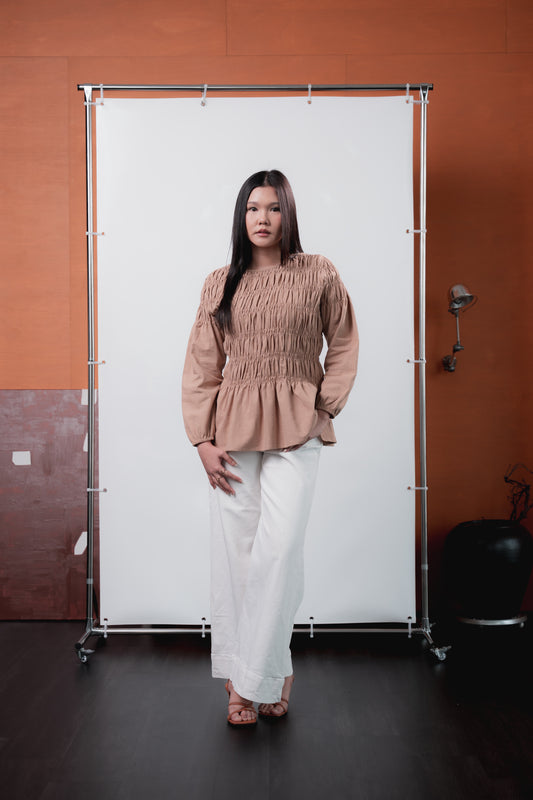 Alexa Top In Brown